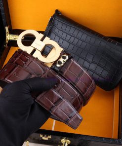 MADE IN ITALYWooden box with accompanying picturesFilag Curtain Belt+Wallet SetBuckle materi jqtzndvl