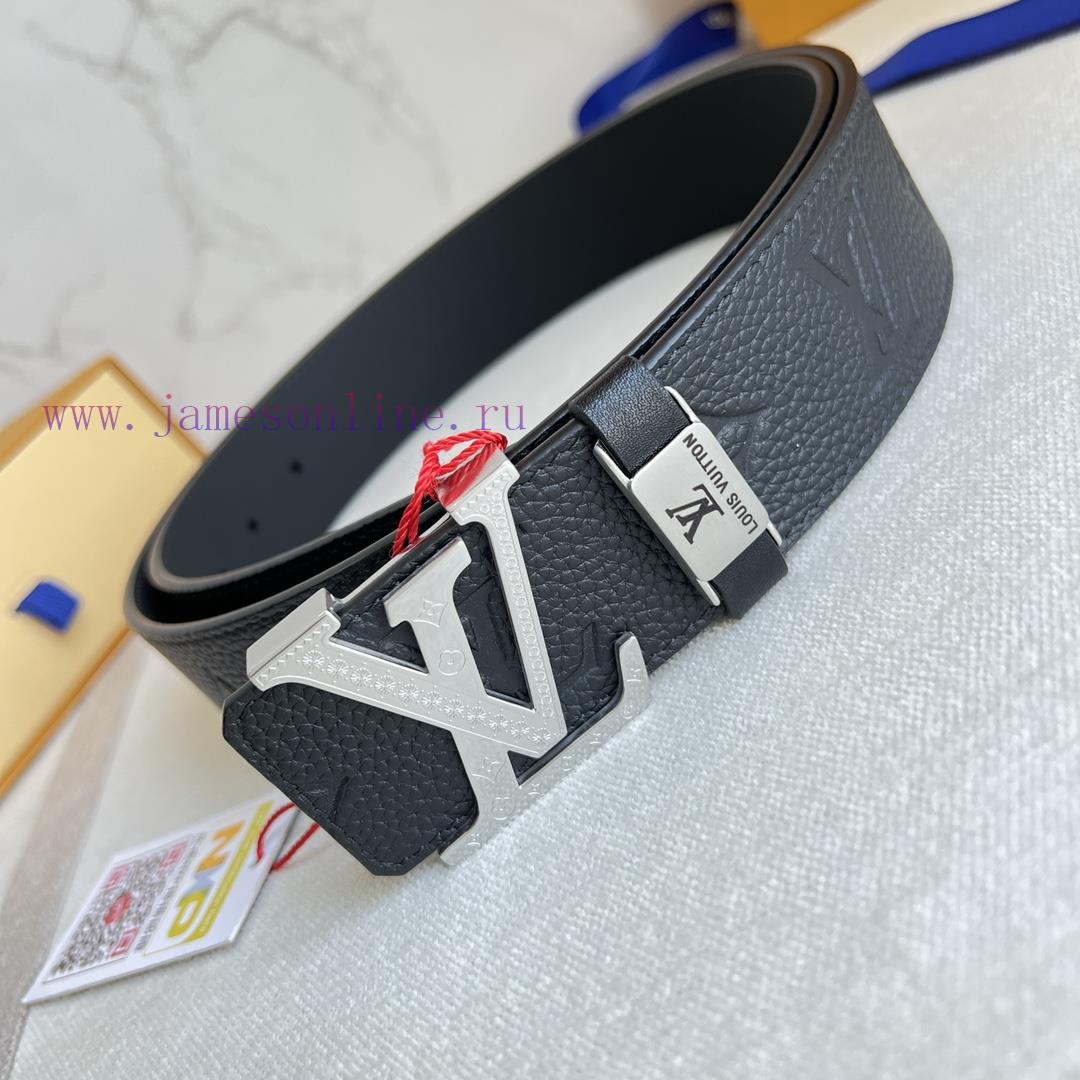LV... Louis Vuitton Belt and BeltsBuckle, classic pure steel material letter buckle, top lay 4b49zu0x - Image 4