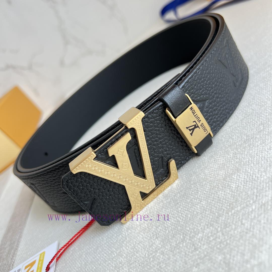 LV... Louis Vuitton Belt and BeltsBuckle, classic pure steel material letter buckle, top lay 4b49zu0x - Image 5