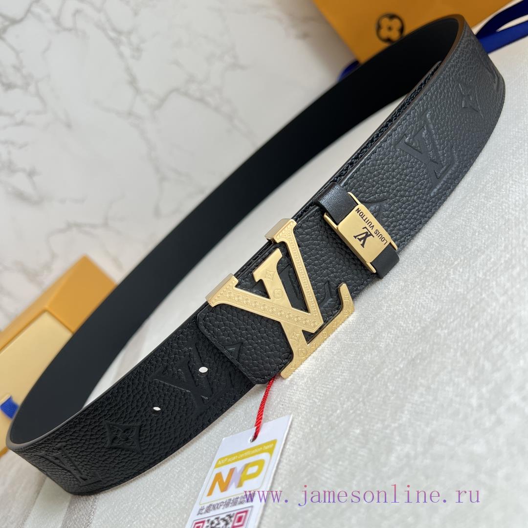 LV... Louis Vuitton Belt and BeltsBuckle, classic pure steel material letter buckle, top lay 4b49zu0x - Image 7