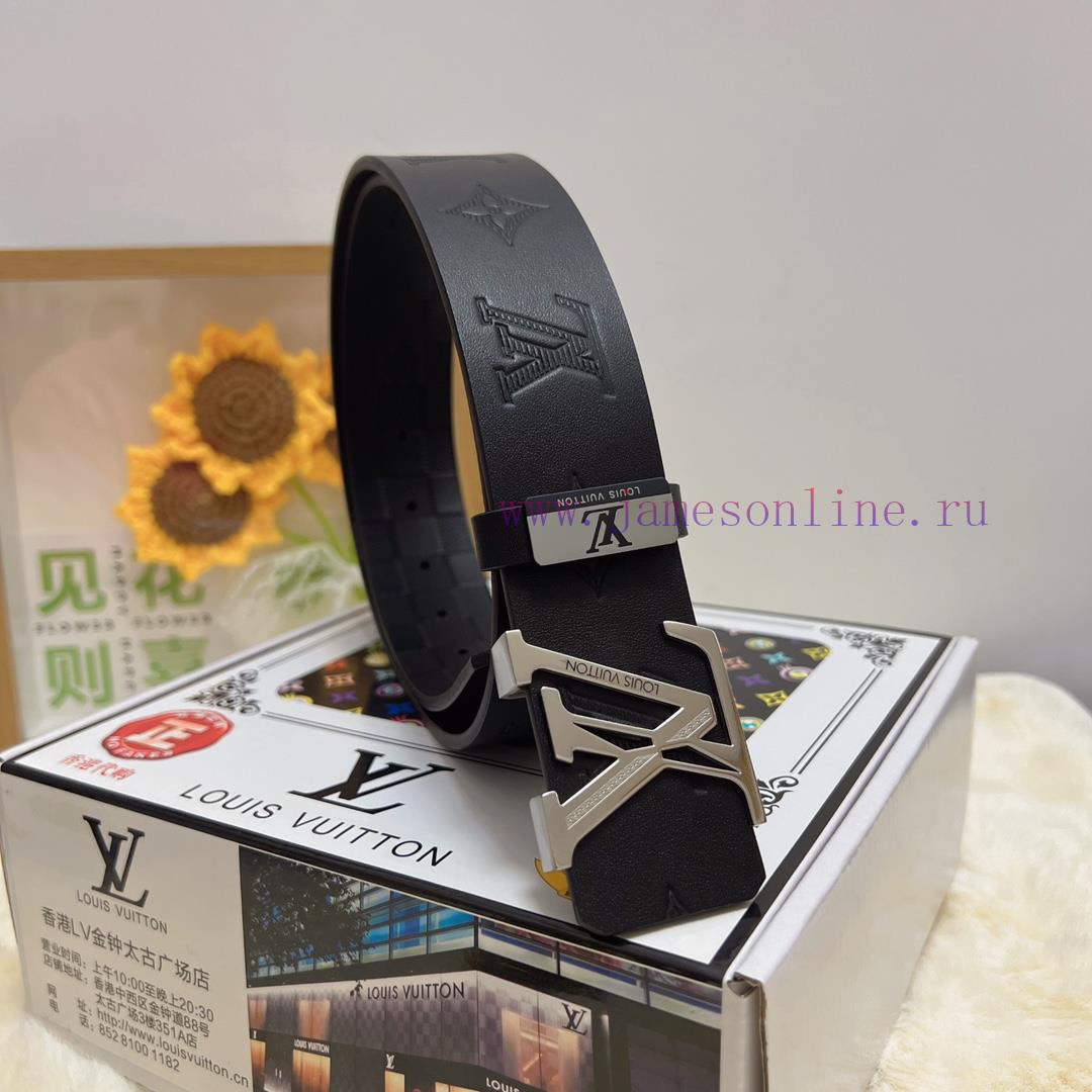 LV... Louis VuittonMaterial: Leather Belt with 100% Head Layer. The leather belt is guarante lbrvnqke - Image 3