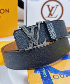 Belt LV Louis Vuitton Top Remakes-The waistband is made of 100% cowhide, ensuring genuine le 81fw12cb