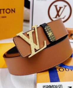 Belt LV Louis Vuitton Top Remakes-The waistband is made of 100% cowhide, ensuring genuine le 2lhvktq7