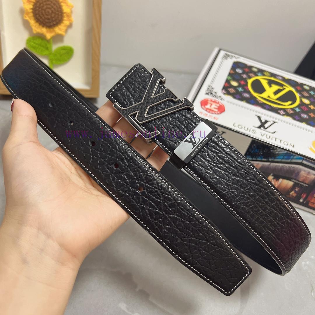 LV... Louis VuittonMaterial: Leather Belt with 100% Head Layer. The leather belt is guarante 6imaun5p - Image 3