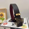 LV... Louis VuittonMaterial: Leather Belt with 100% Head Layer. The leather belt is guarante jnxhilg7