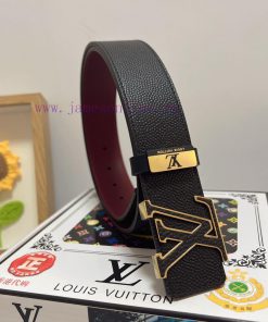 LV... Louis VuittonMaterial: Leather Belt with 100% Head Layer. The leather belt is guarante jnxhilg7