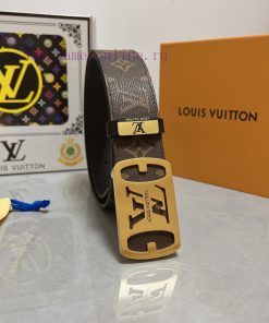 LV... Louis VuittonMaterial: Leather Belt with 100% Head Layer. The leather belt is guarante vzq69hew
