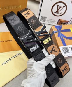 Belt LV Louis ReproductionThe waistband is made of 100% head layer cowhide, ensuring a doubl c2y102mv