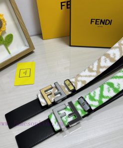 Fendi FENDIMaterial: Leather Belt with 100% Head Layer. The leather belt is guaranteed to be 835dttea