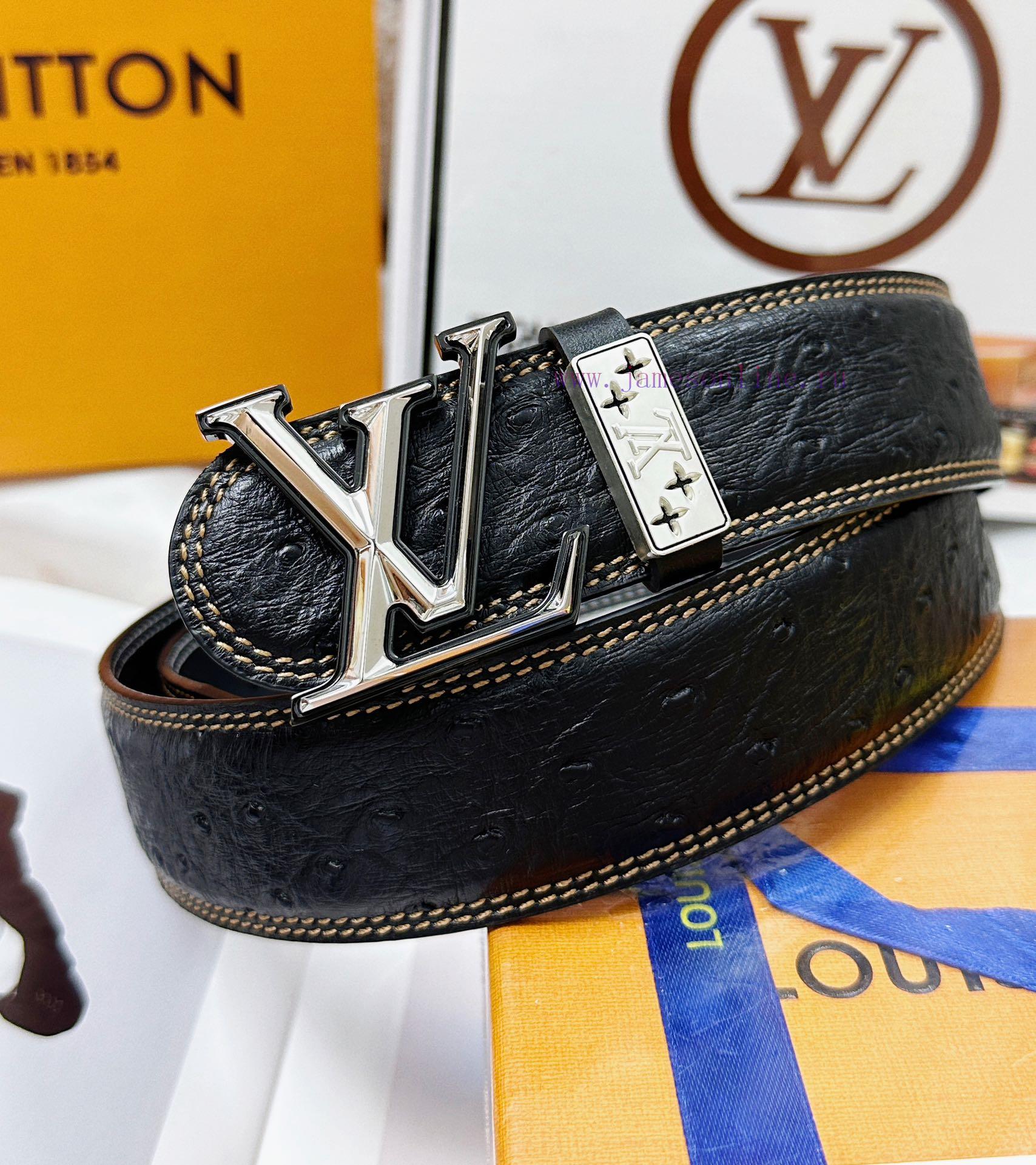 Belt LV Louis Vuitton Top Remakes-The belt is made of 100% imported original cowhide, ensuri yh62daey - Image 4