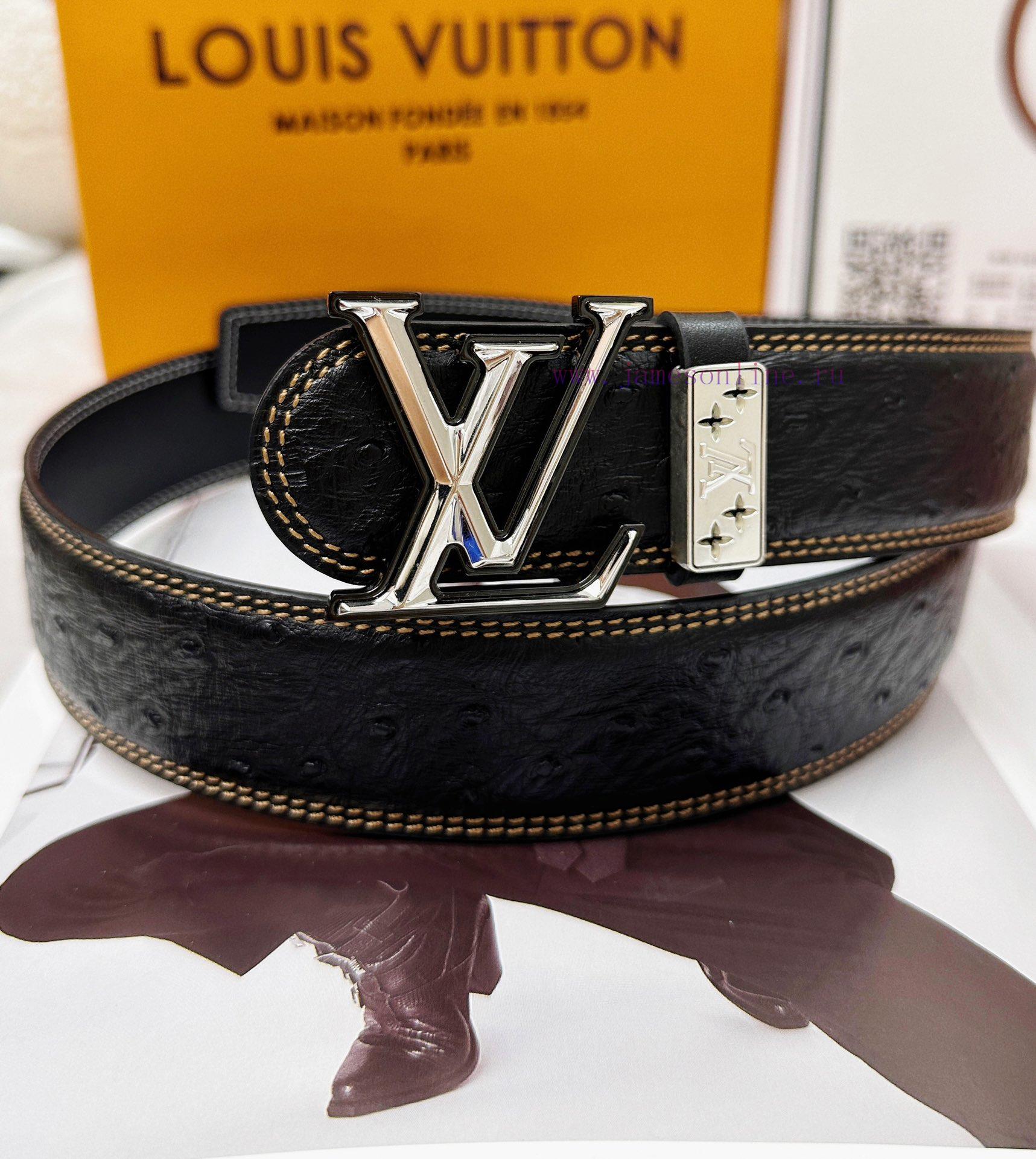 Belt LV Louis Vuitton Top Remakes-The belt is made of 100% imported original cowhide, ensuri yh62daey - Image 6