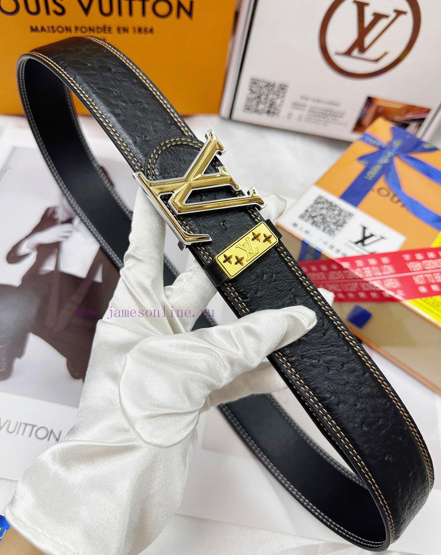 Belt LV Louis Vuitton Top Remakes-The belt is made of 100% imported original cowhide, ensuri yh62daey - Image 7