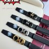 Ferragamo. FerragamoFull width 3.5cm high-end customized men's belt double-sided imported co 0gg6jxei