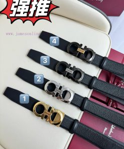 Ferragamo. FerragamoFull width 3.5cm high-end customized men's belt double-sided imported co 0gg6jxei