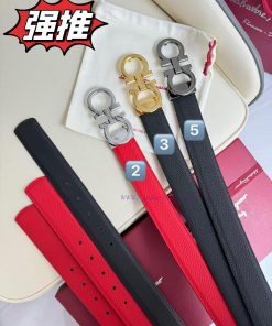 Ferragamo. FerragamoFull width 3.5cm high-end customized men's belt double-sided imported co ol3o4x5r