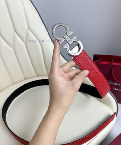Ferragamo. FerragamoFull width 3.5cm high-end customized men's belt double-sided imported co 09x5r1rf