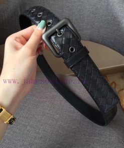 BV, Italian calf leather, hand woven, paired with classic needle buckle with a width of 3.5c rnfn4ayv