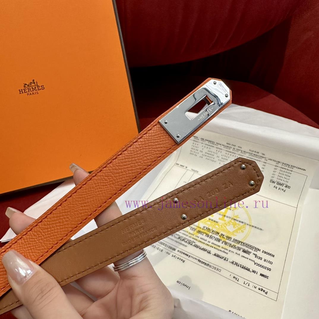 Customized Hermes Women's Belt Perfect Authentic Purchasing French Customized Pure Imported 1y9un5bt - Image 9