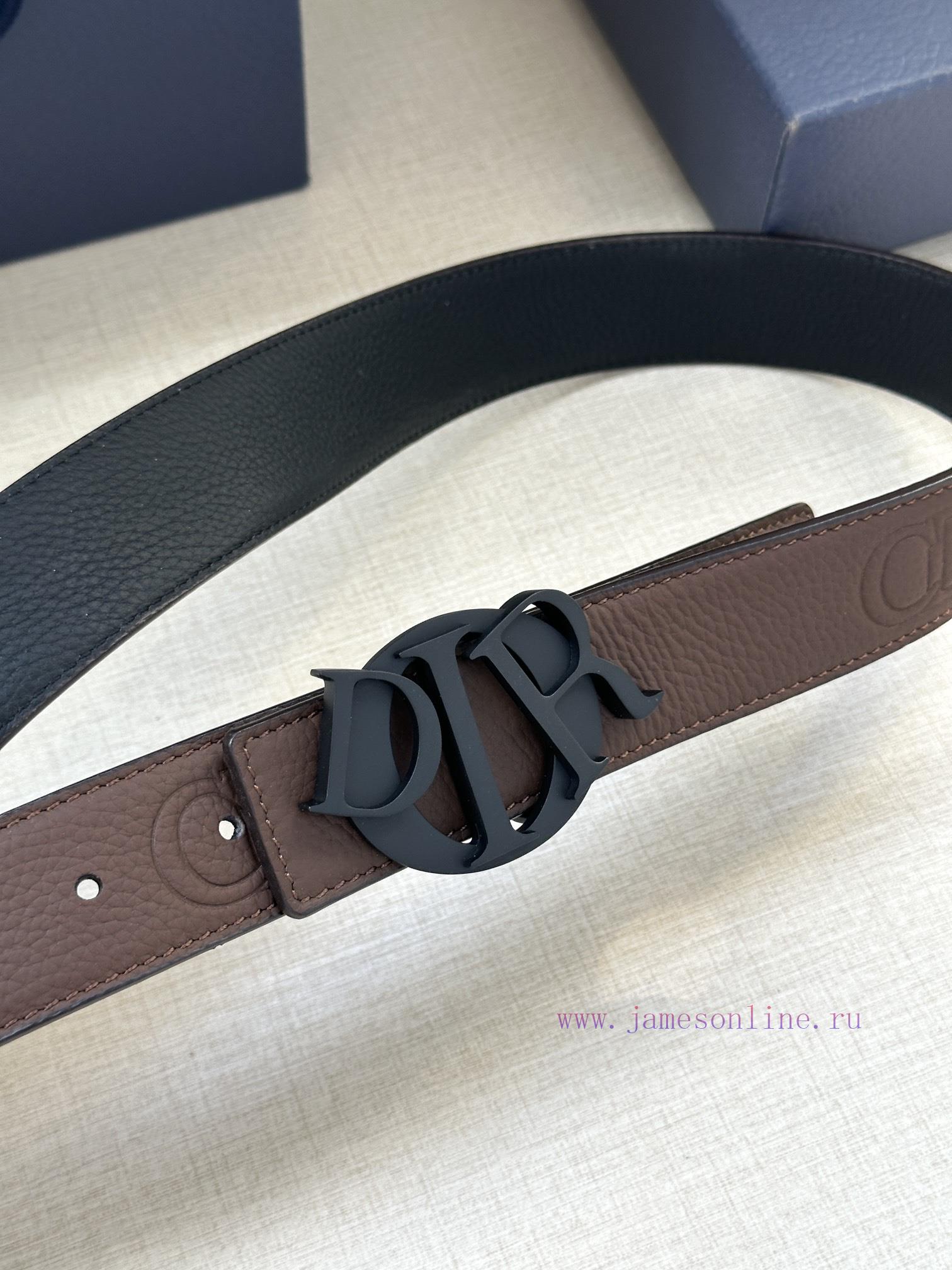 This 35mm double-sided belt with a width of 3.5cm combines elegant temperament with modern s r5dg27mu - Image 3