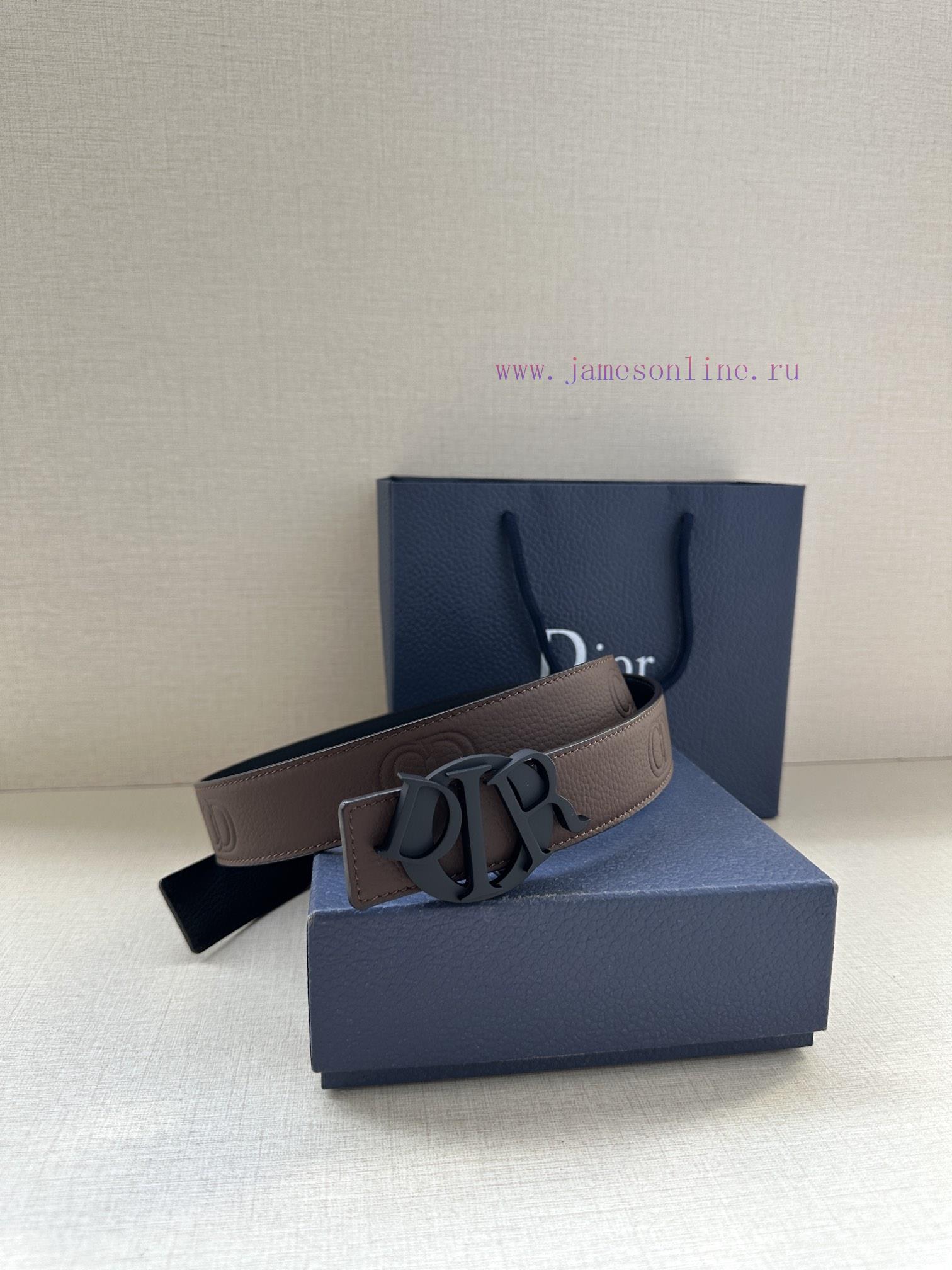 This 35mm double-sided belt with a width of 3.5cm combines elegant temperament with modern s r5dg27mu - Image 4