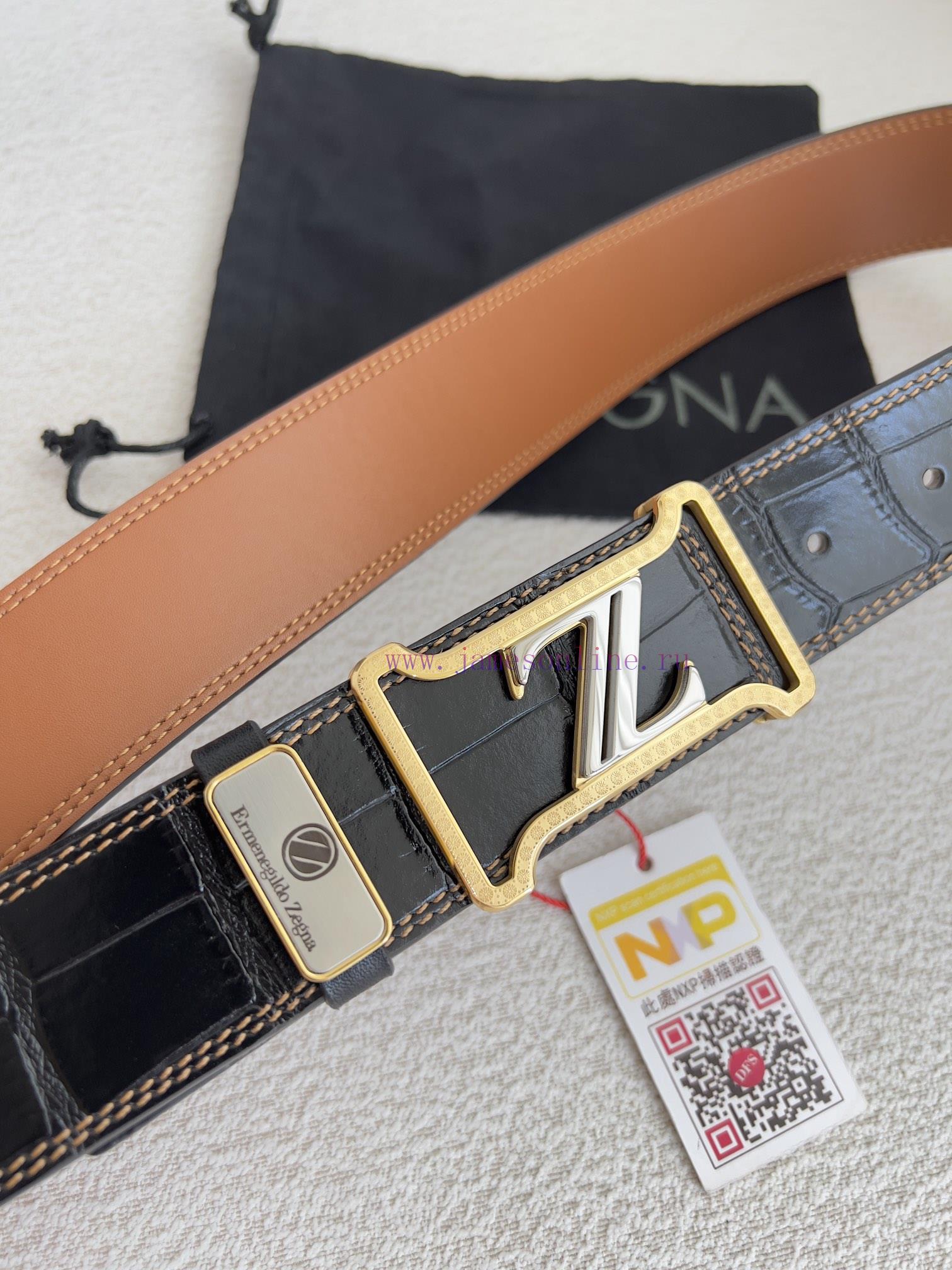 Jenny Ermenegido Zelma. Belt and beltPure steel material buckle, top layer cowhide buckle wi qxsypd9h - Image 5