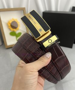 Montblanc Automatic BeltMaterial: Leather Belt with 100% Head Layer. The leather belt is gua 7r7lybji