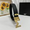 MontblancMaterial: Leather Belt with 100% Head Layer. The leather belt is guaranteed to be g m5iietz5