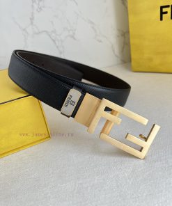 Fendi FENDI ️ Belt and beltBuckle, original classic pure copper boutique rotating buckle, ph 25vpzn7s
