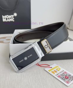 Montblanc Montblanc ️ Belt and beltBuckle, new original classic boutique two-color buckle, p r0hna0rg