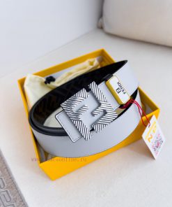 Fendi FENDI ️ Belt and beltBuckle, original classic pure copper boutique letter buckle, phot el0knf0z