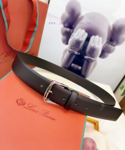 Loro Piana's belt is made of calf leather and handcrafted to give it a very soft and comfort 1yfmcd0l