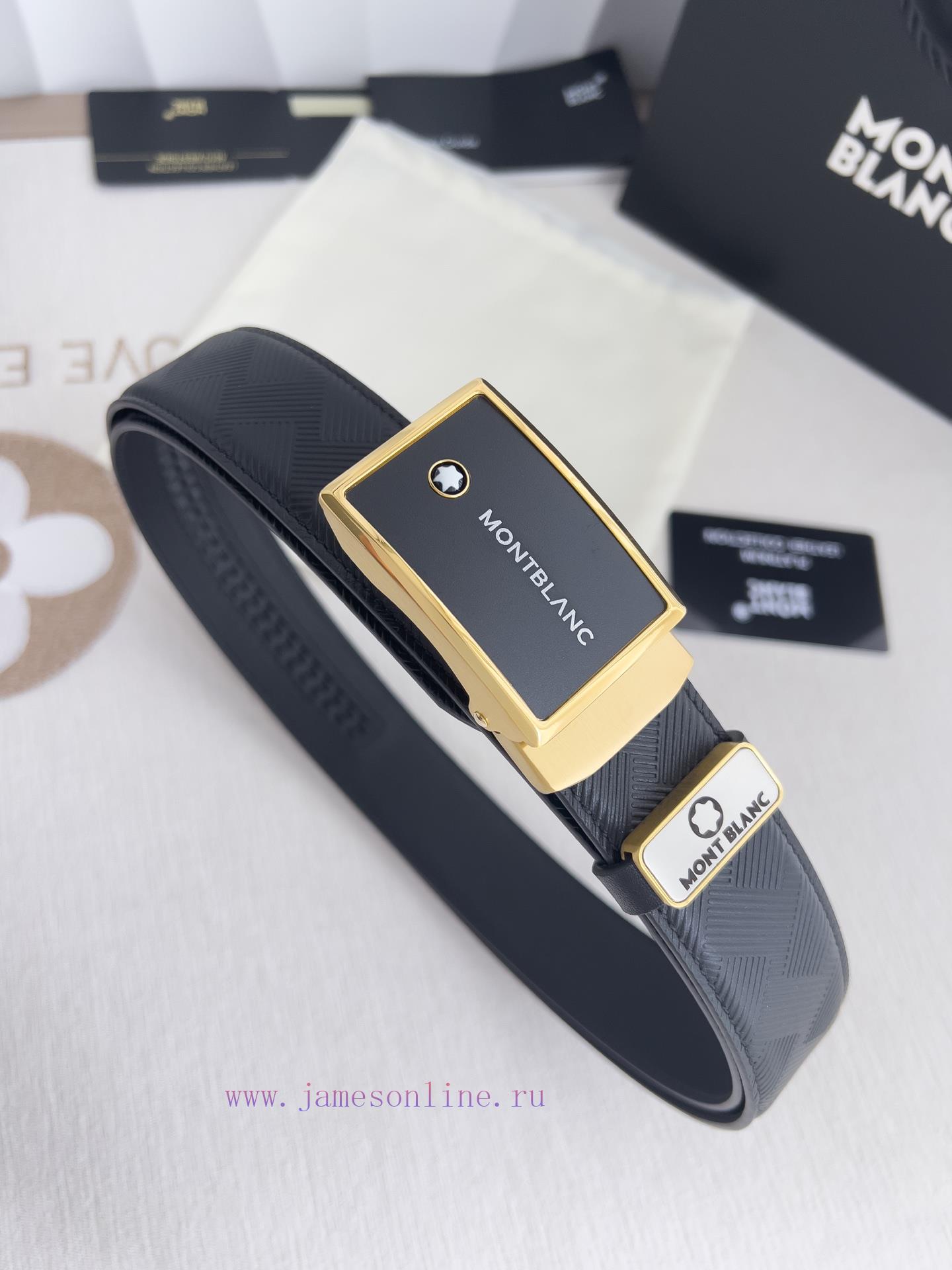 Montblanc Montblanc Belt Automatic BeltAutomatic belt, original new pure steel material auto m5n9q6np - Image 4