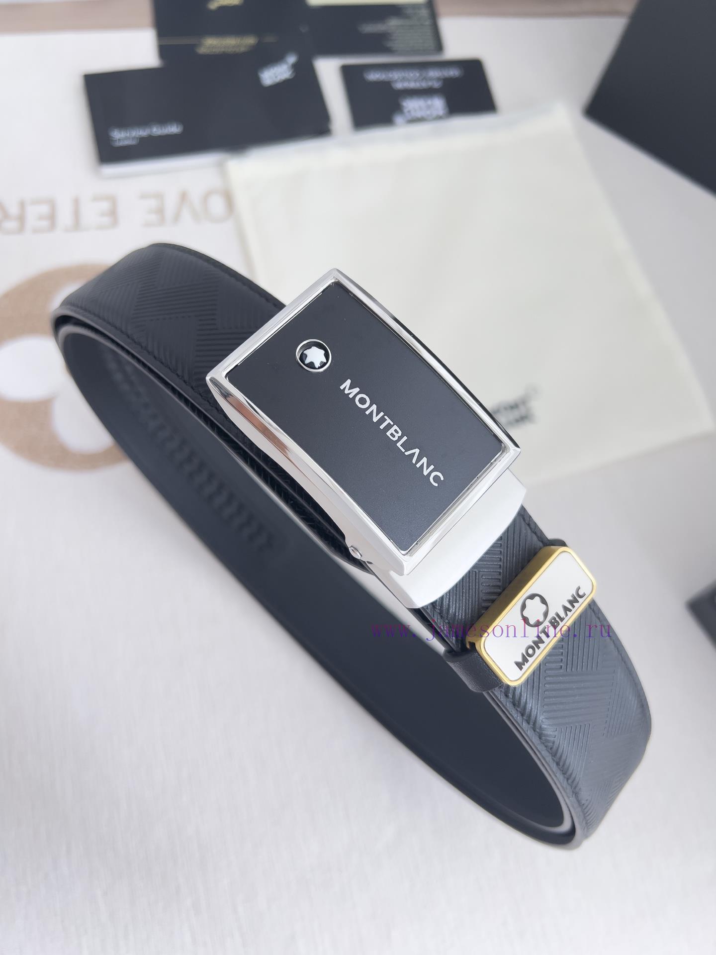 Montblanc Montblanc Belt Automatic BeltAutomatic belt, original new pure steel material auto m5n9q6np - Image 5