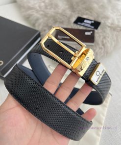 Montblanc Montblanc ️ Belt and beltNeedle buckle, new original classic boutique needle buckl w8drxzcz