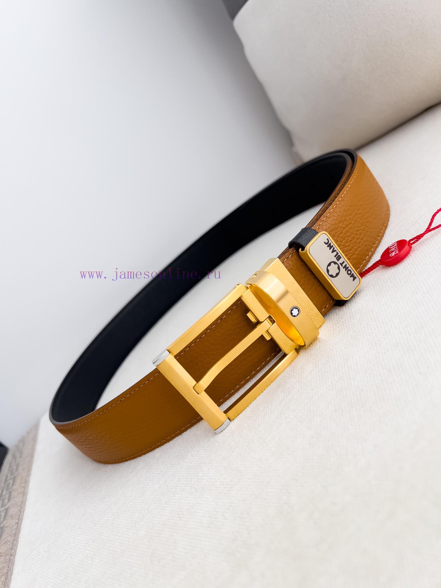 Montblanc Belt and BeltsNeedle buckle, new original classic boutique two-color needle buckle xpi8tii0 - Image 6