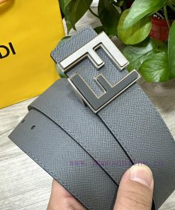 FENDL 40MM wide double-sided original calf leather with a single ruthenium palladium plated nrpv6ngz