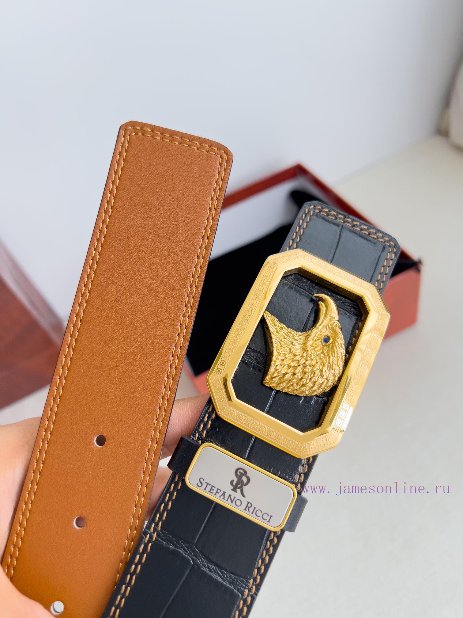 Stephen Ni Zhi Stefano Ricci Belt ️ BeltHanging buckle, made of pure steel material with aut rapbizms - Image 7