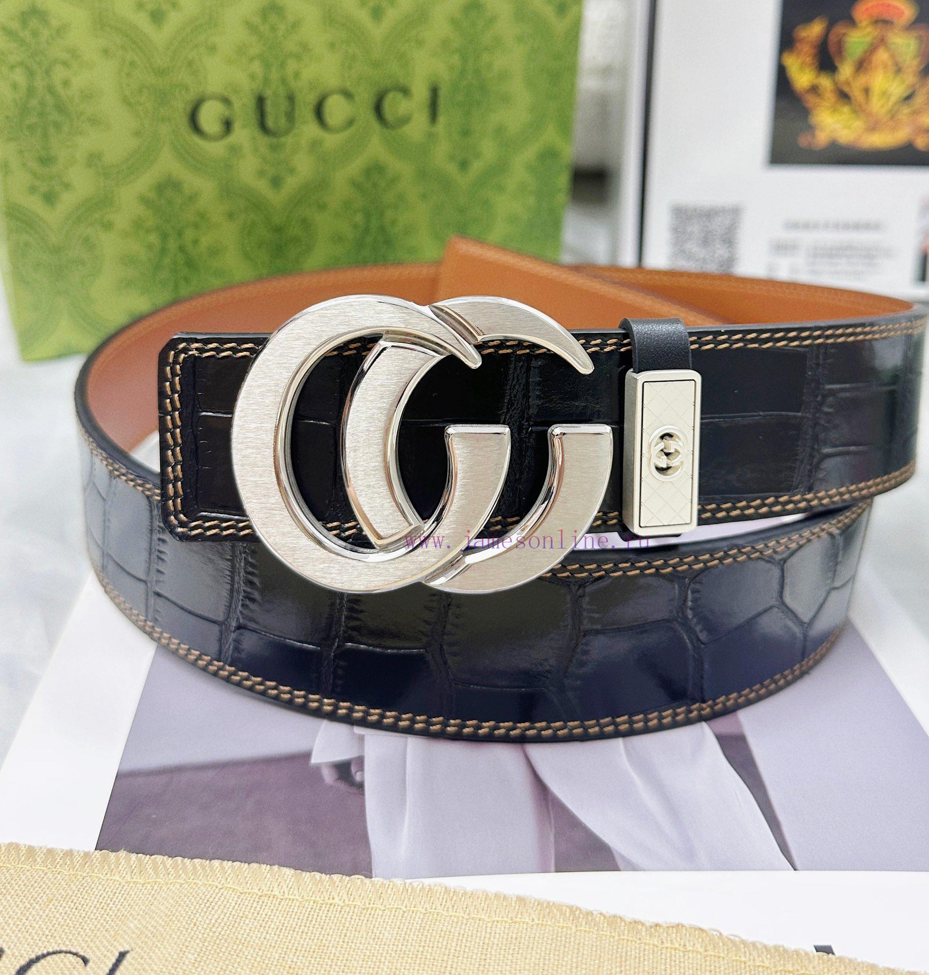 Belt Gucci Gucci Top Remakes-Gucci belt 100% imported original cowhide, ensuring genuine lea h8w1atee - Image 6