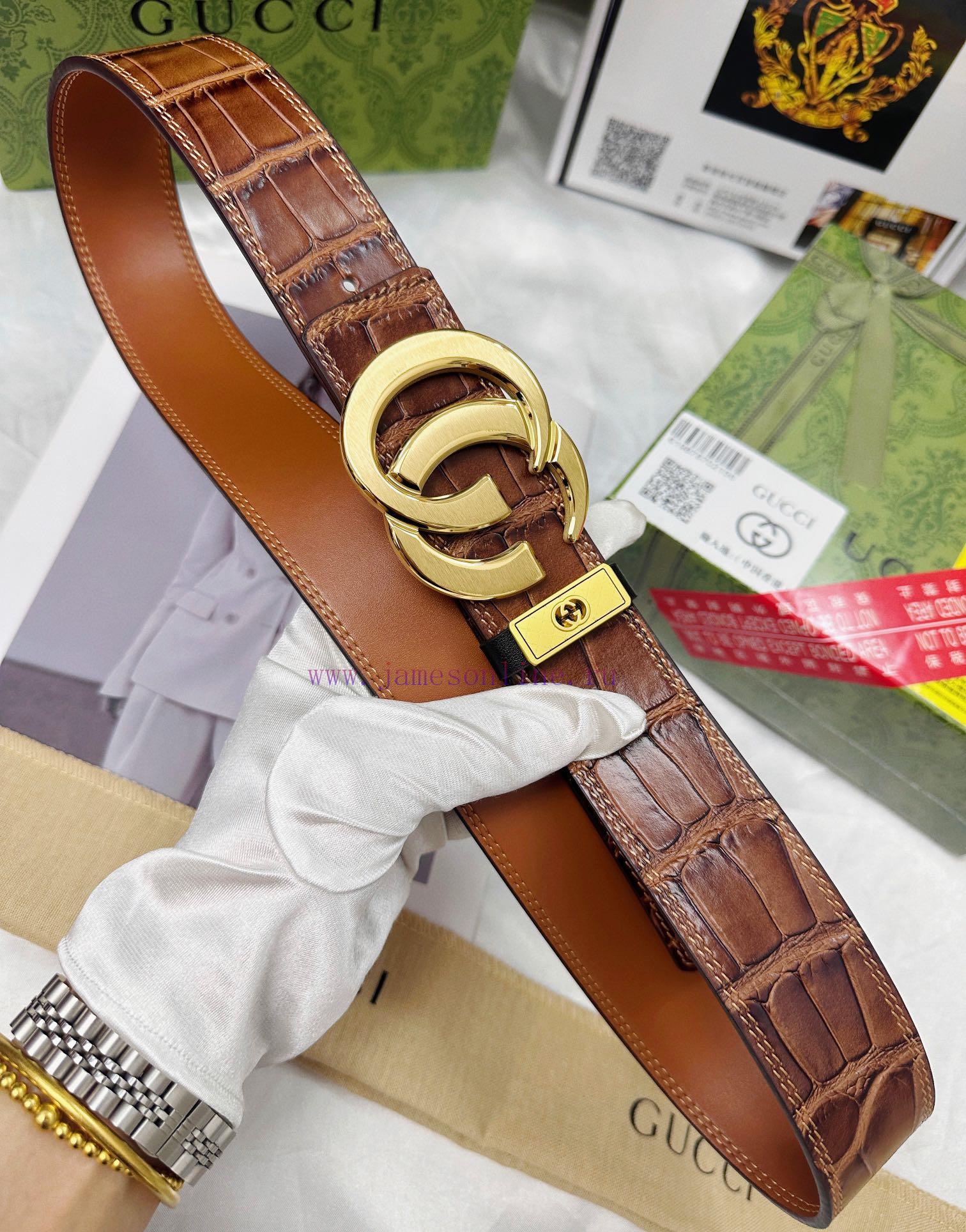 Belt Gucci Gucci Top Remakes-Gucci belt 100% imported original cowhide, ensuring genuine lea h8w1atee - Image 9