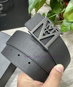 ️ MCM The full set of 40mm wide double-sided original calf leather with a single ruthenium p ayynehs9