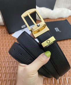 MontblancMaterial: Leather Belt with 100% Head Layer. The leather belt is guaranteed to be g octg09r0