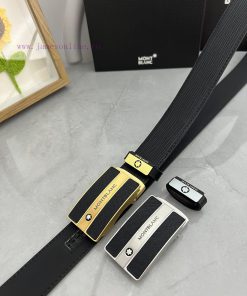 Montblanc Automatic BeltMaterial: Leather Belt with 100% Head Layer. The leather belt is gua jr1gy849
