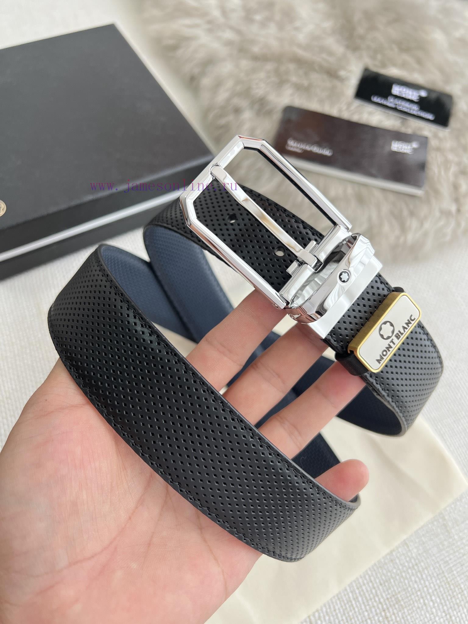 Montblanc Montblanc ️ Belt and beltNeedle buckle, new original classic boutique needle buckl 3hugxu0h - Image 3