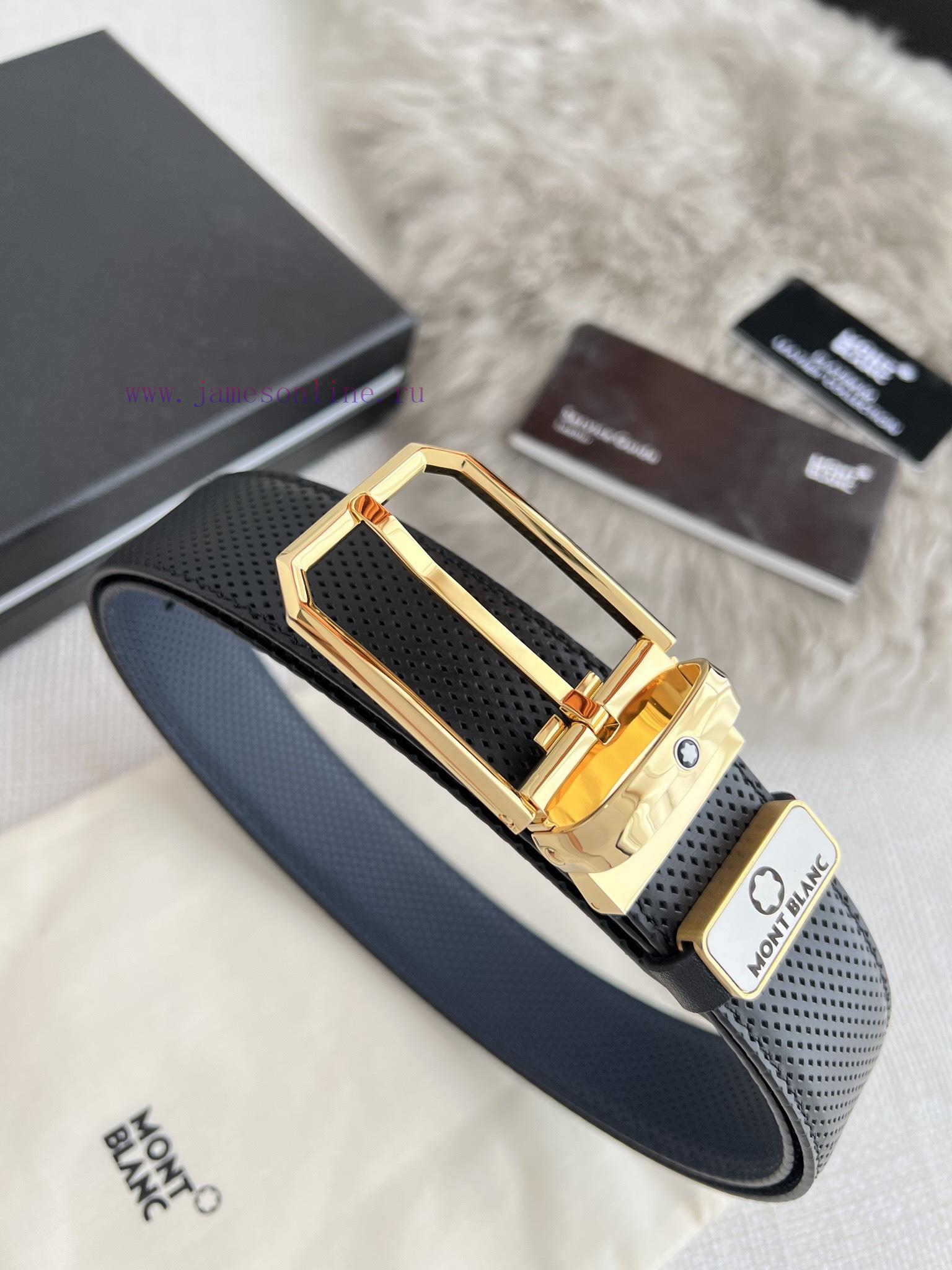 Montblanc Montblanc ️ Belt and beltNeedle buckle, new original classic boutique needle buckl w7iakigd - Image 3