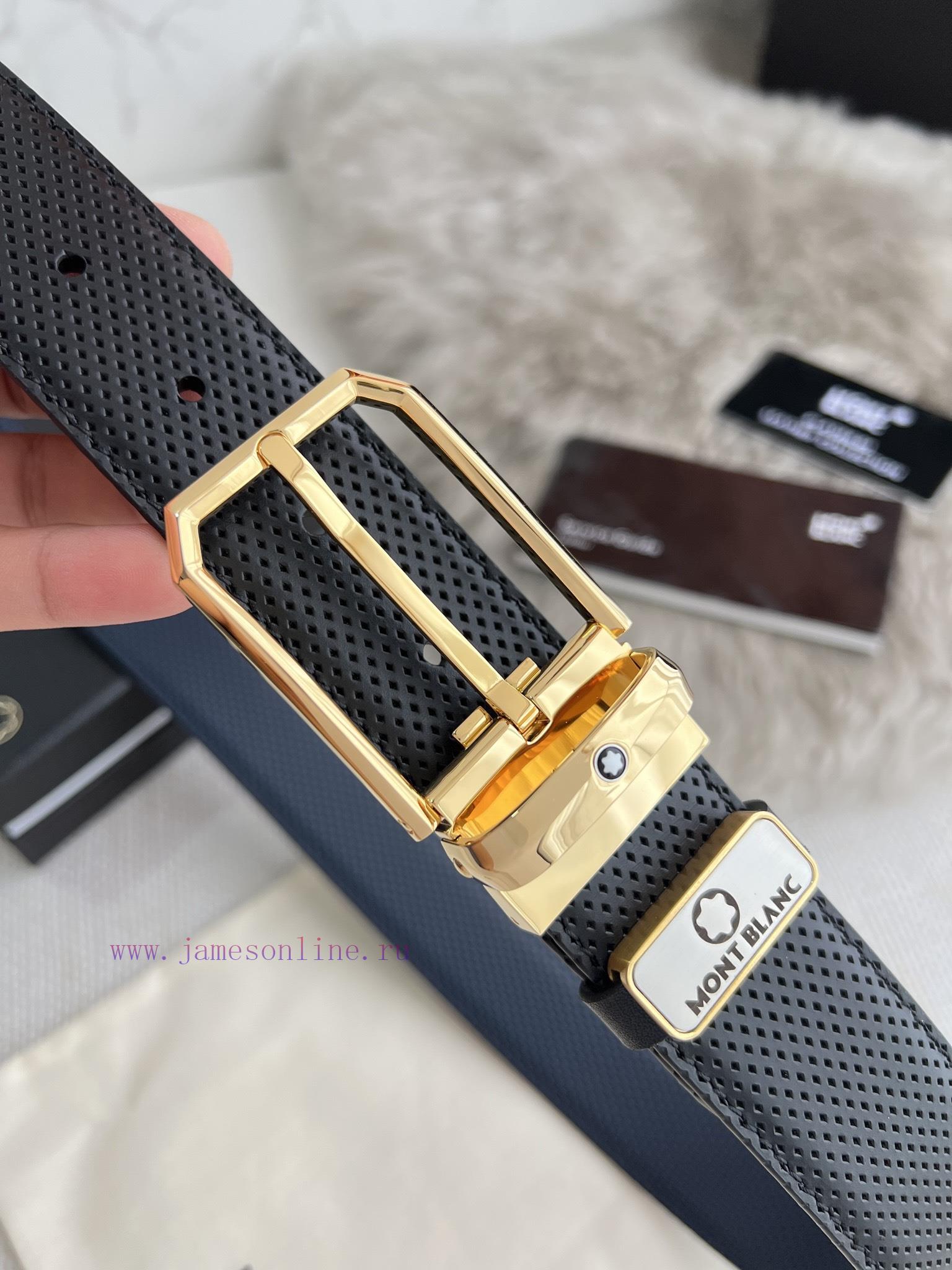 Montblanc Montblanc ️ Belt and beltNeedle buckle, new original classic boutique needle buckl w7iakigd - Image 4