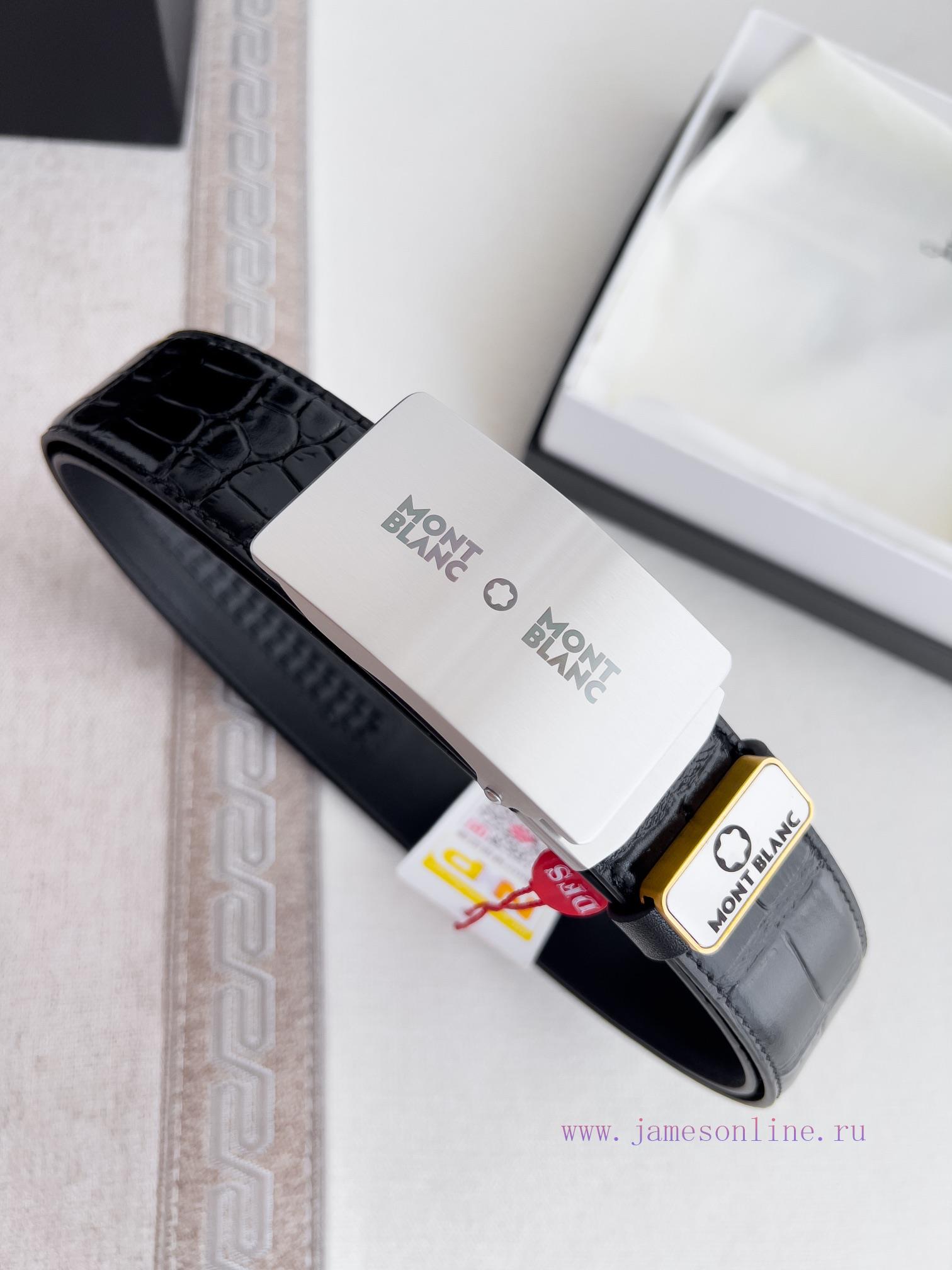 Montblanc Montblanc Belt Automatic BeltAutomatic belt, original new pure steel material auto 0tzt8qev - Image 3