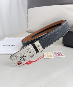 Prada. Prada Belt Automatic BeltAutomatic belt, classic pure steel material automatic buckle 5ygurxto