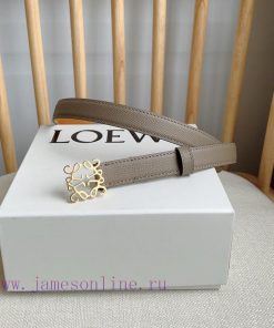 LOEWE's latest same style waist belt [Celebration] [Celebration] Plain cowhide leather belt 8aorh96n
