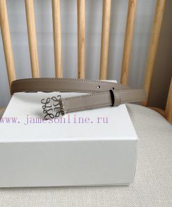 LOEWE's latest same style waist belt [Celebration] [Celebration] Plain cowhide leather belt l2moga3l