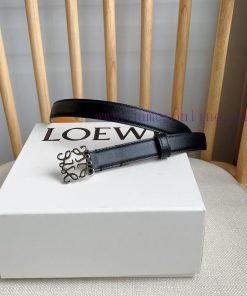 LOEWE's latest same style waist belt [Celebration] [Celebration] Plain cowhide leather belt 675z4euv